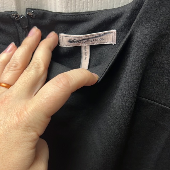 BCBG Sheer Sleeve Mini Dress (NWOT) - Picture 3 of 4